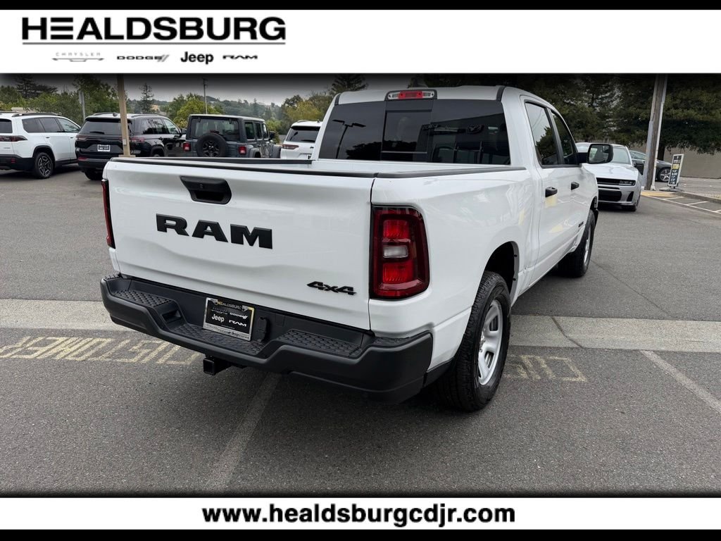 New 2026 Bright White Clear-Coat Exterior Paint RAM Tradesman image 5
