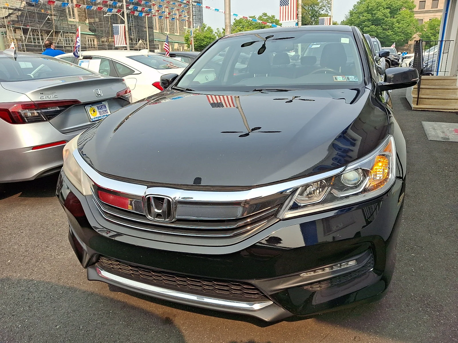 Used 2016 Honda Accord EX-L with VIN 1HGCR2F88GA028937 for sale in Ardmore, PA