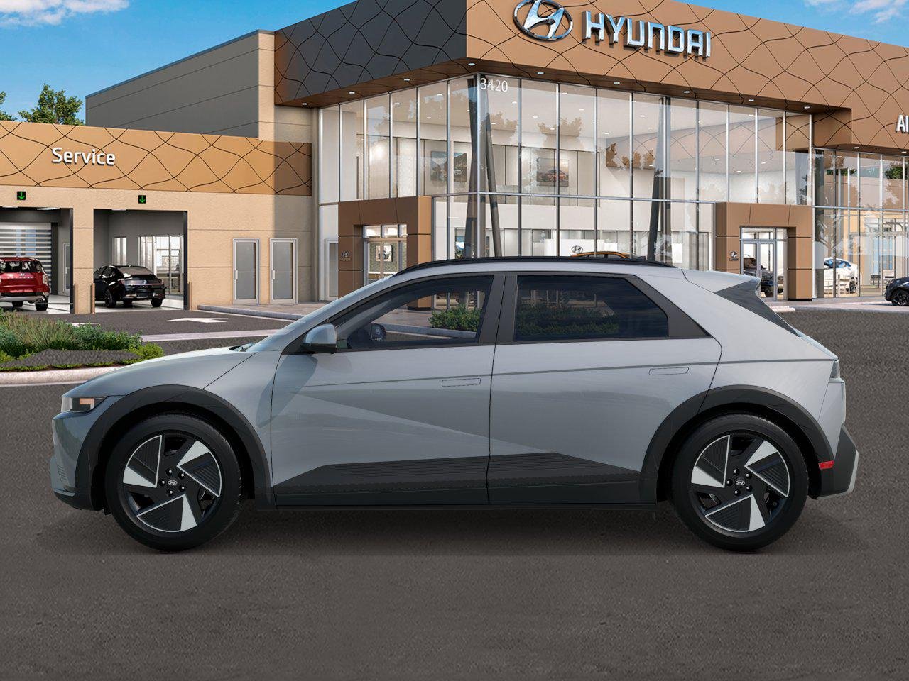 New 2027 Cyber Gray Hyundai SEL image 3