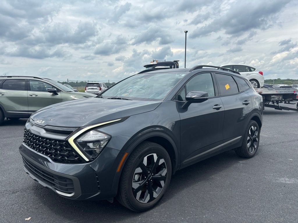 Certified Used 2023 Gray Kia X-Line image 7