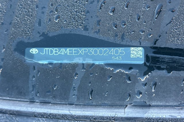 Certified Used 2023 Blue Toyota LE image 3