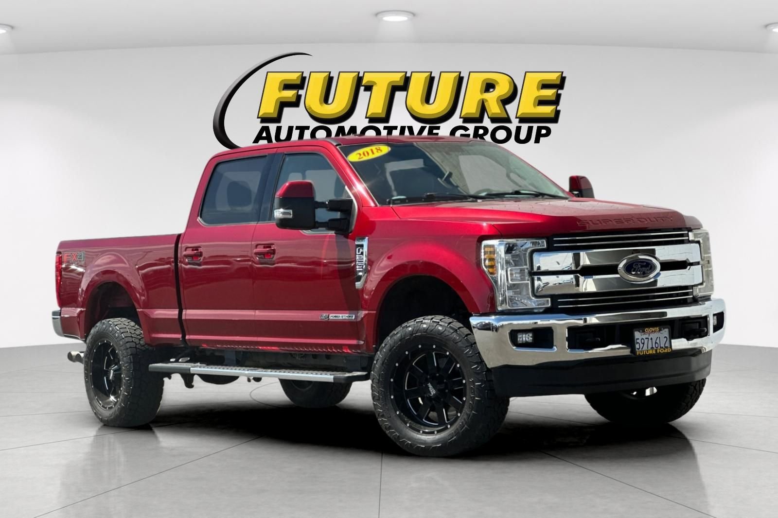 Used 2018 Red Ford Lariat image 1