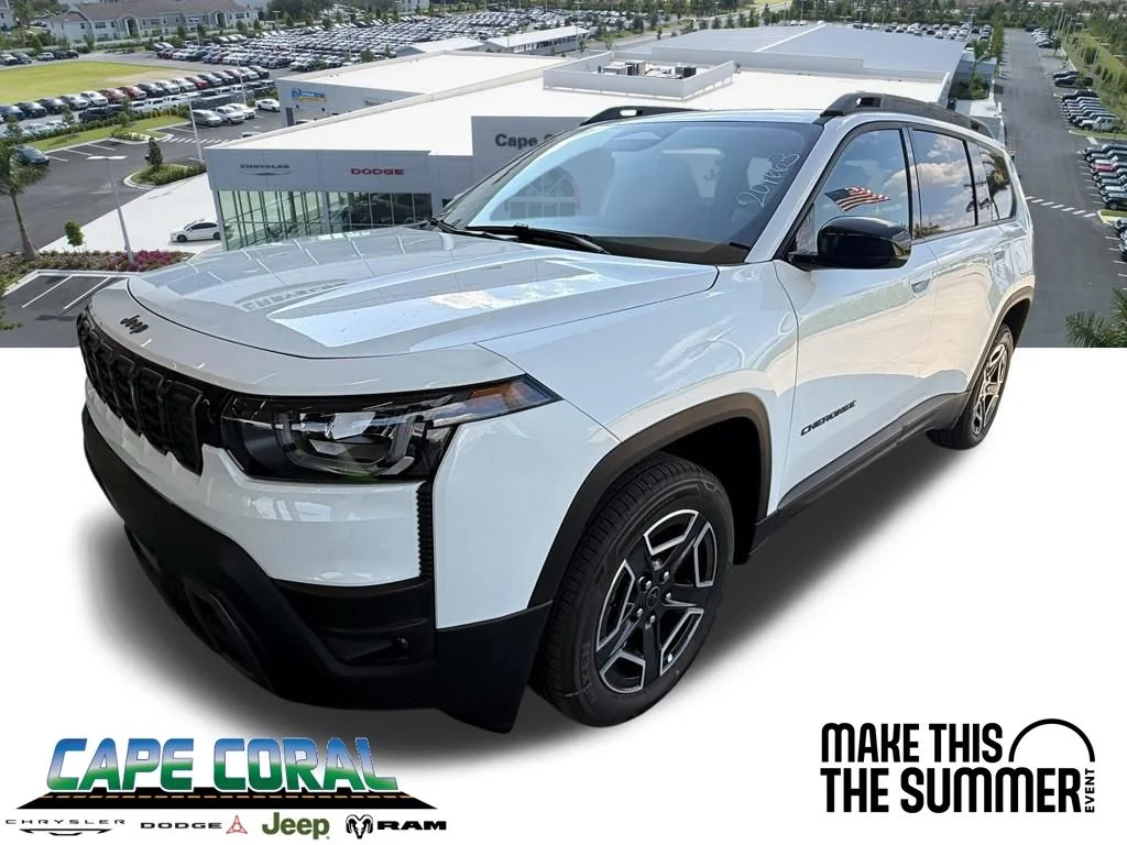 New 2026 Bright White Clear-Coat Exterior Paint Jeep Laredo image 1