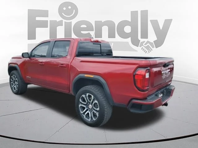 Used 2023 Red GMC AT4 image 3