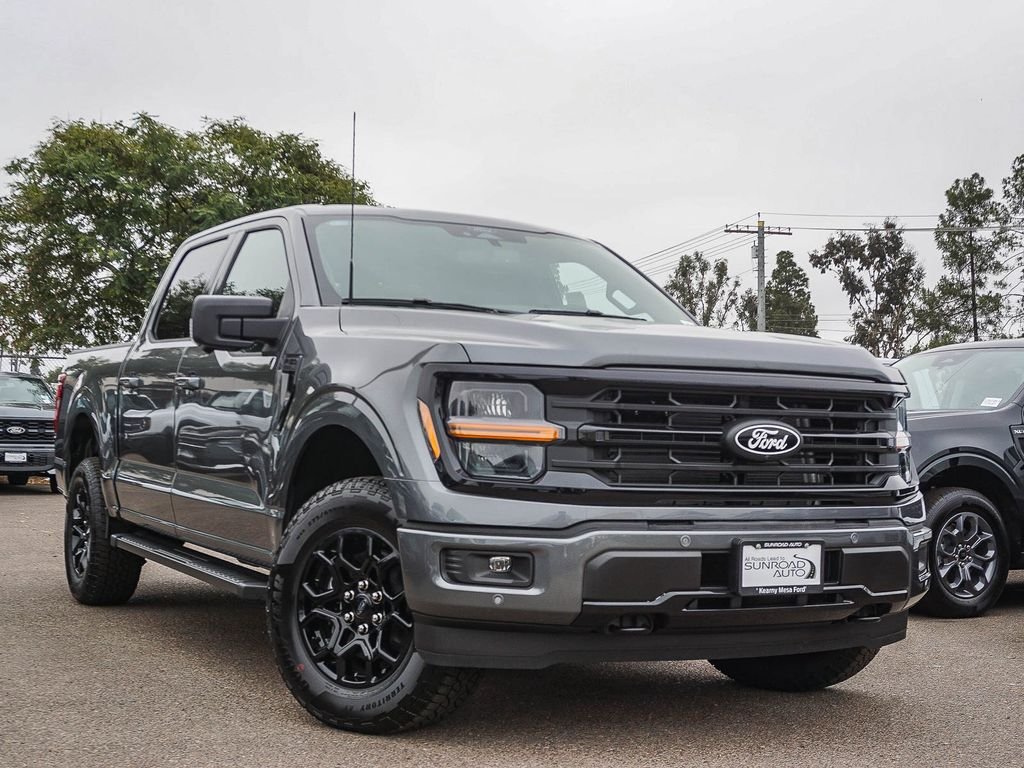 New 2026 Carbonized Gray Metallic Ford XLT image 1
