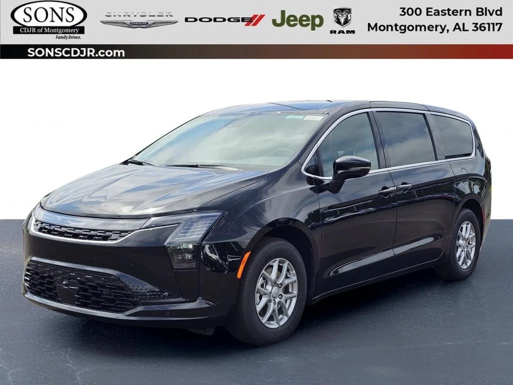 New 2027 Diamond Black Crystal Pearl-Coat Exterior Paint Chrysler Select image 1