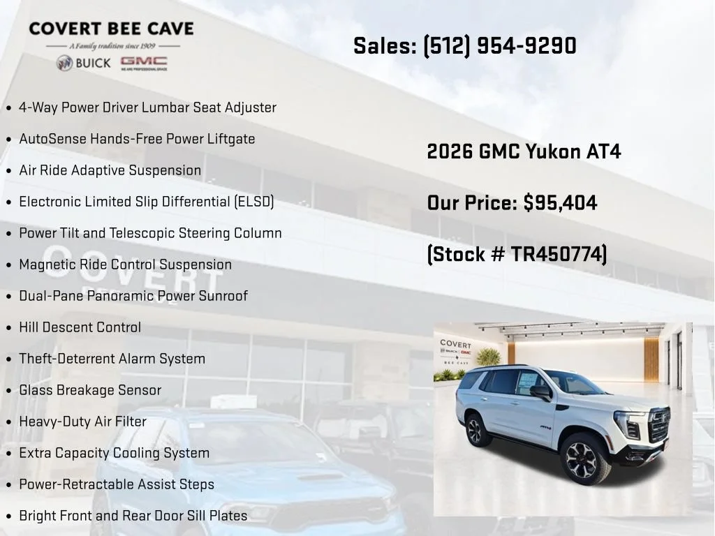 New 2026 Summit White GMC AT4 image 30