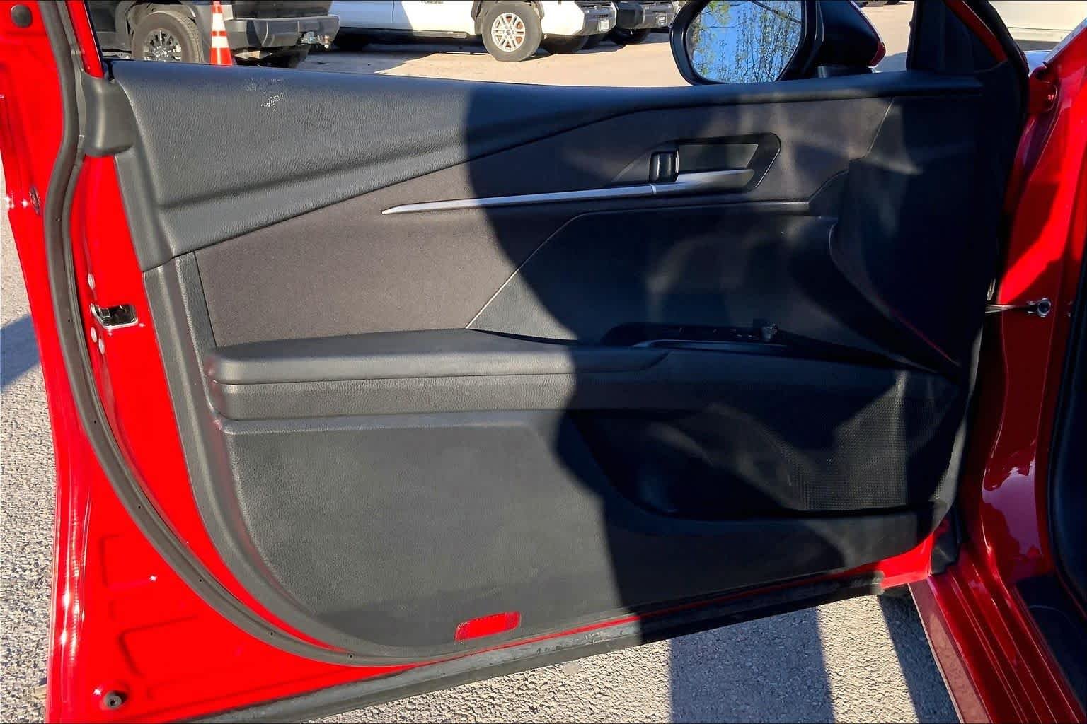 Used 2025 Supersonic Red Toyota LE image 21