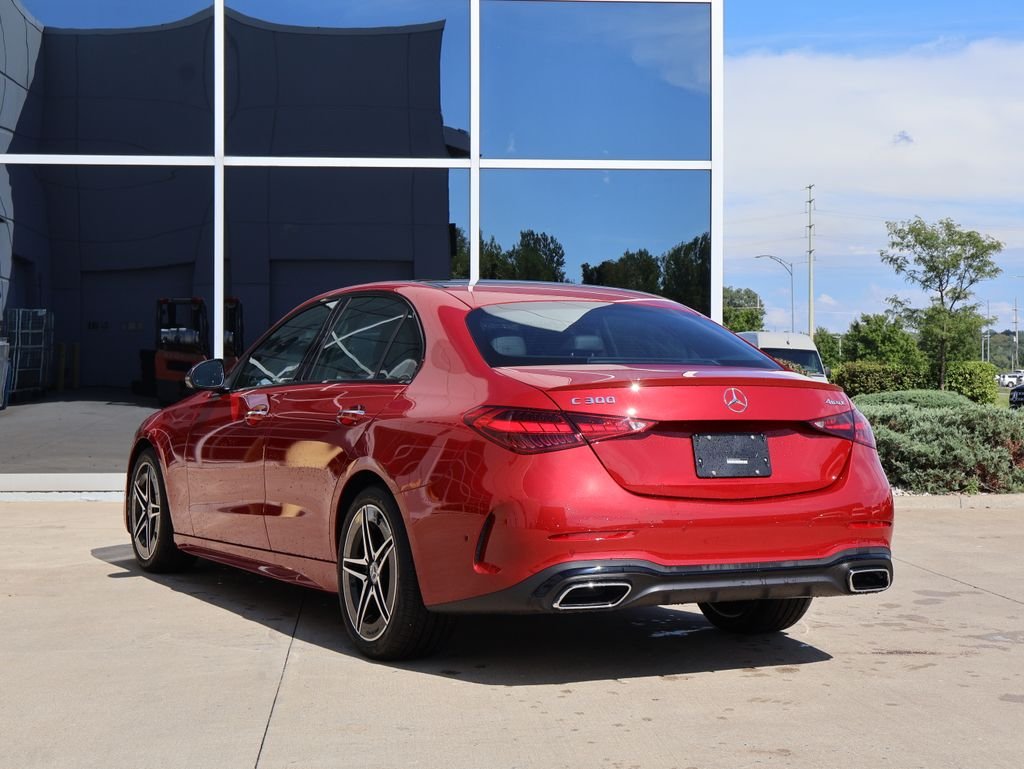 New 2026 MANUFAKTUR Patagonia Red Metallic Mercedes-Benz C 300 image 5