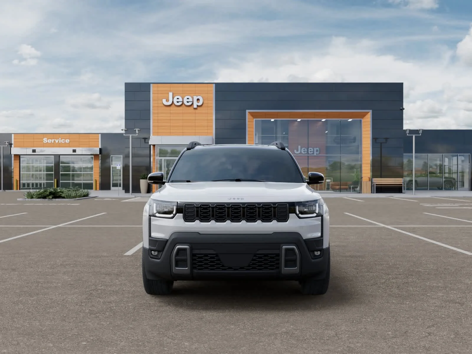 New 2026 Bright White Clearcoat Jeep Overland image 6