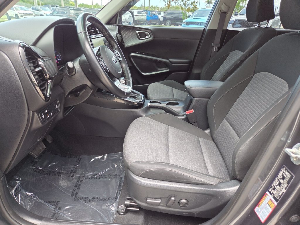 Used 2021 Gravity Gray Kia EX image 28