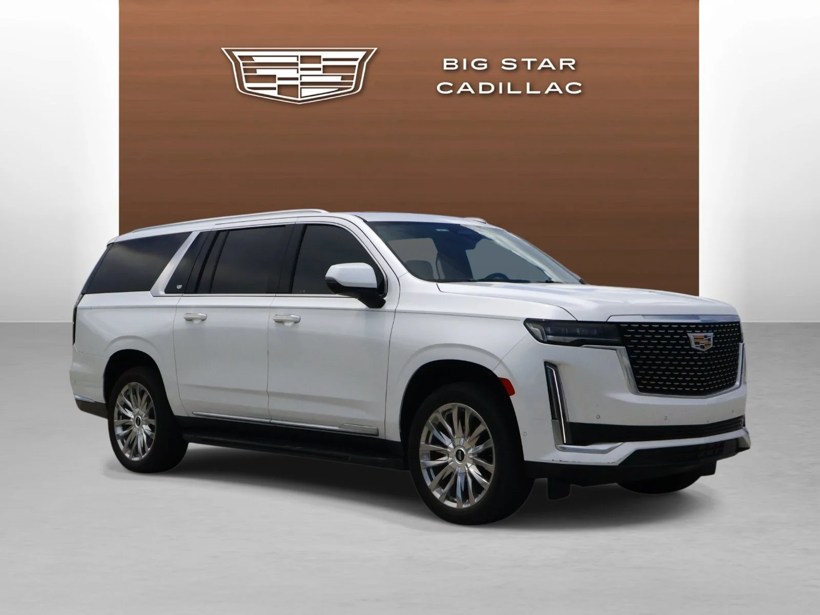 Used 2021 CRYSTAL WHITE TRICOAT Cadillac Premium Luxury image 6
