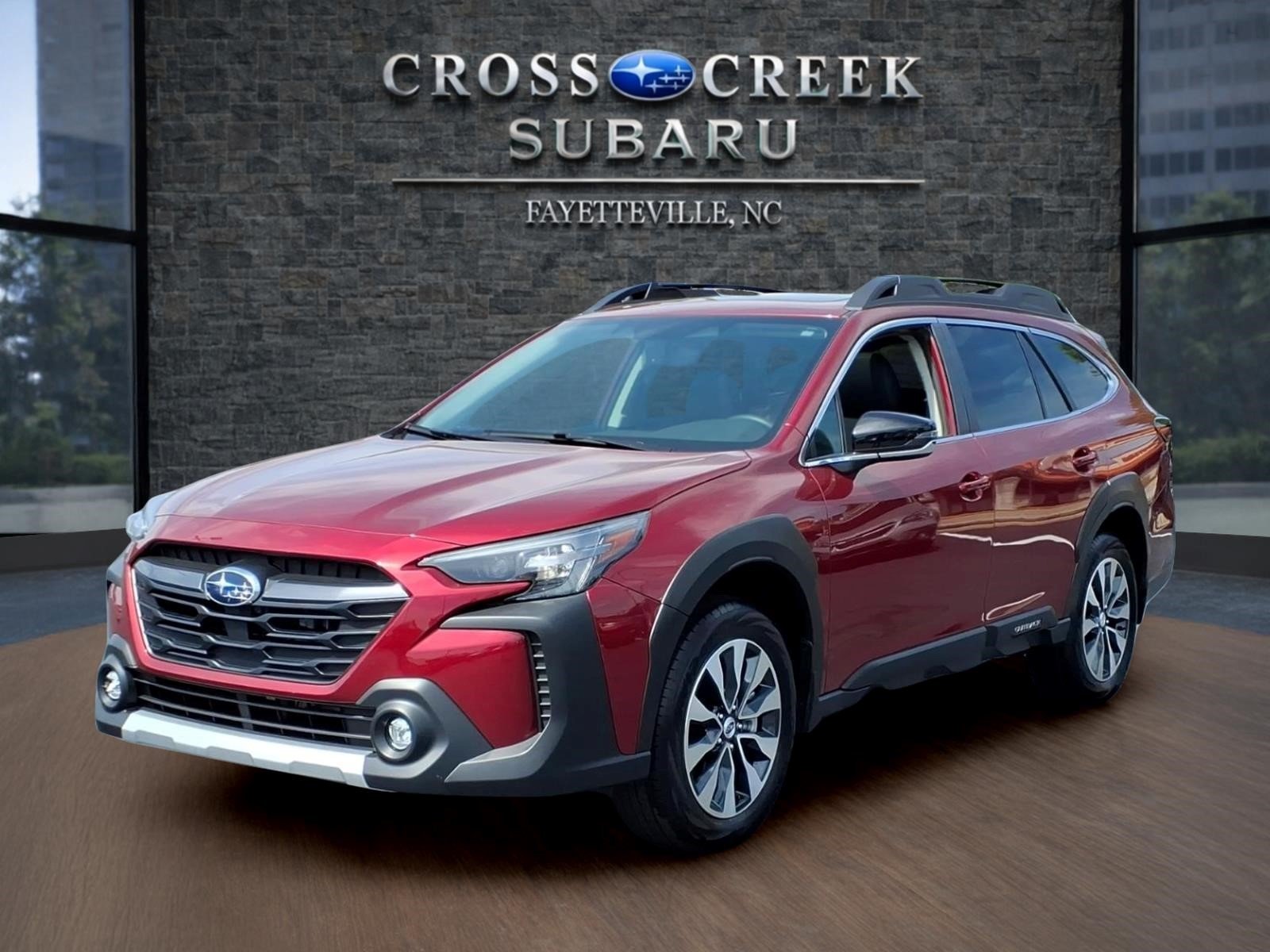 Used 2025 Crimson Red Pearl Crd Subaru Limited image 3