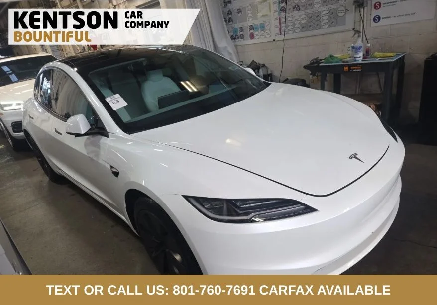 Used 2025 White Tesla Long Range image 2