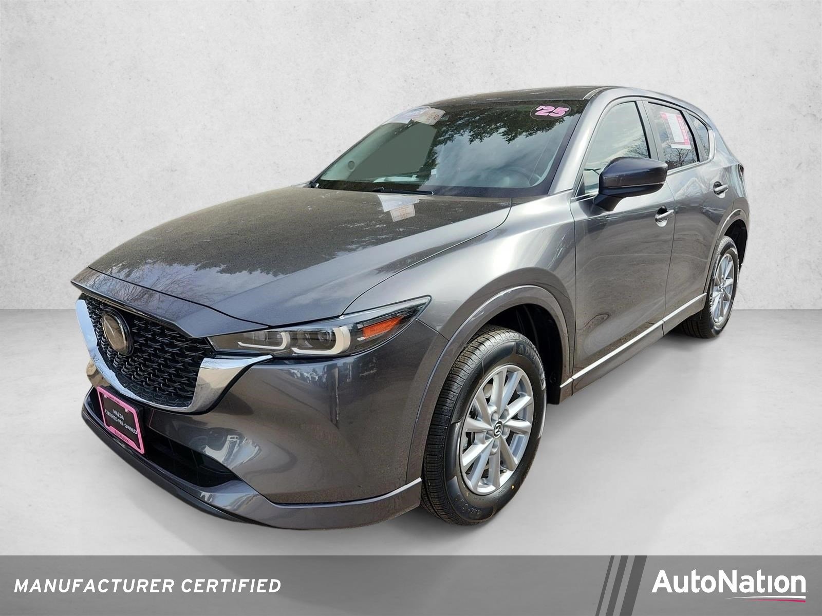 Certified Used 2025 Machine Gray Metallic Mazda 2.5 S Select Package image 1