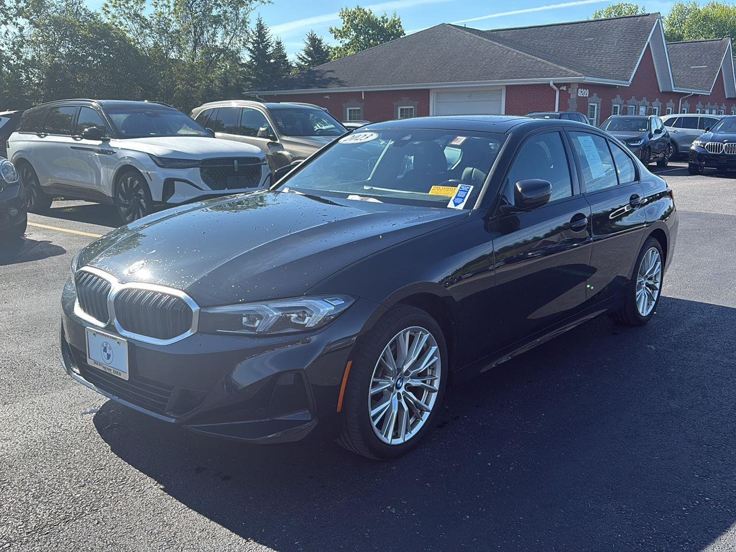 Certified Used 2023 Black Sapphire Metallic BMW 330i xDrive image 7