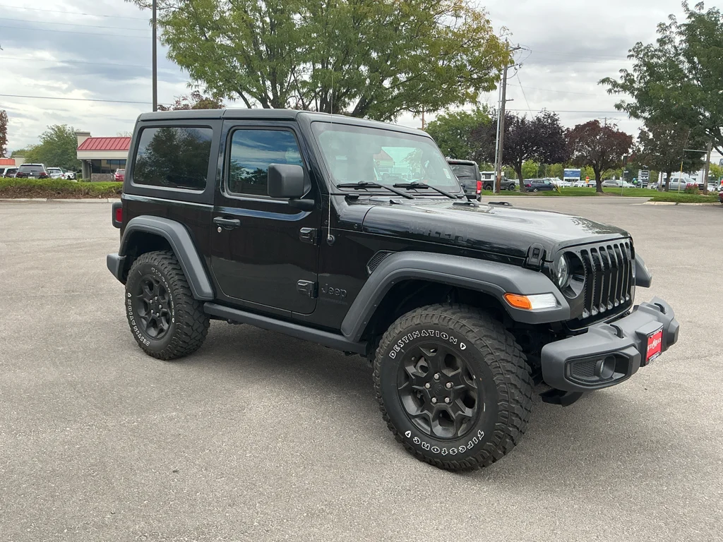 Used 2023 Black Clearcoat Jeep Willys image 3