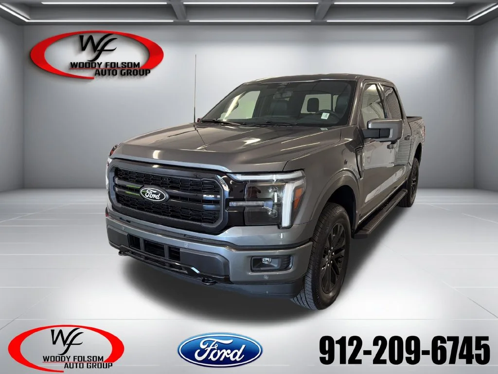 New 2026 Carbonized Gray Metallic Ford Lariat® image 1