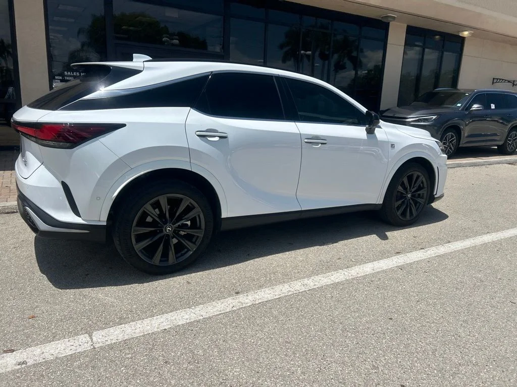 Certified Used 2024 White Lexus 350 F Sport Handling image 3