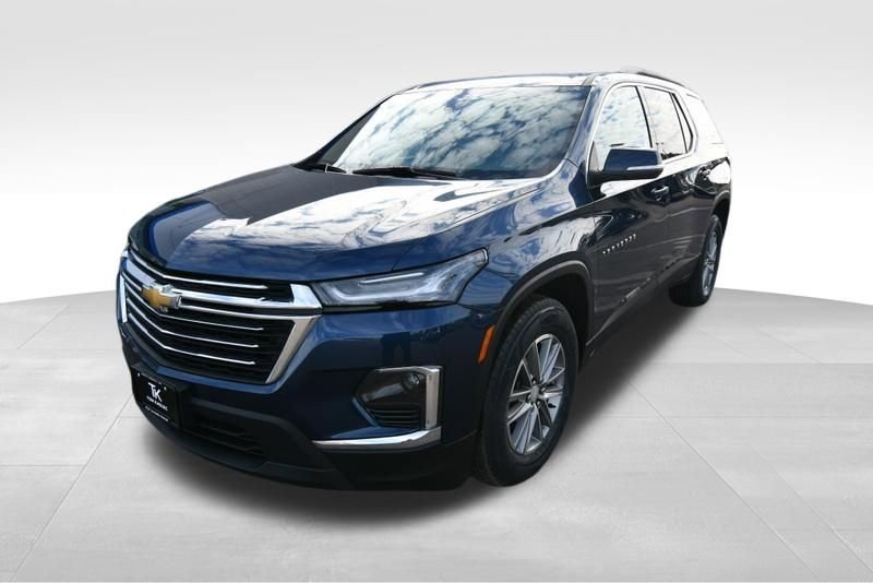 Used 2023 Chevrolet Traverse 1LT with VIN 1GNEVGKW3PJ115172 for sale in North Branch, Minnesota