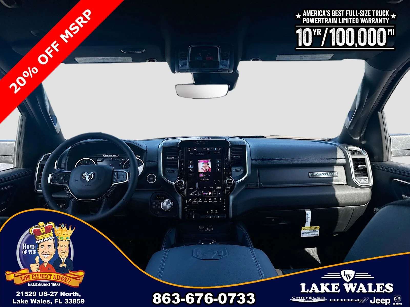 New 2026 Serrano-Green Metallic Exterior Paint RAM LARAMIE image 22