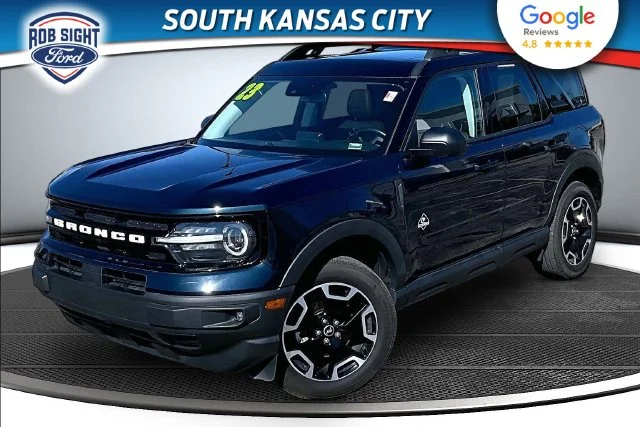Certified Used 2023 Blue Metallic Ford Outer Banks image 1