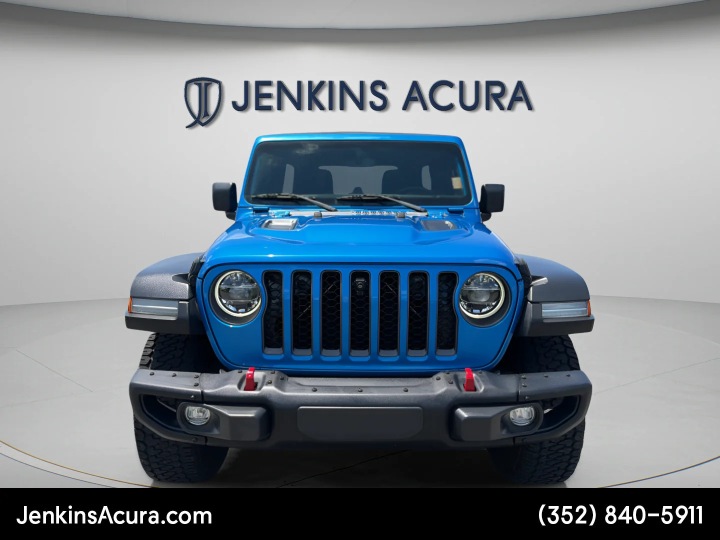Used 2022 Hydro Blue Pearlcoat Jeep Unlimited Rubicon image 8