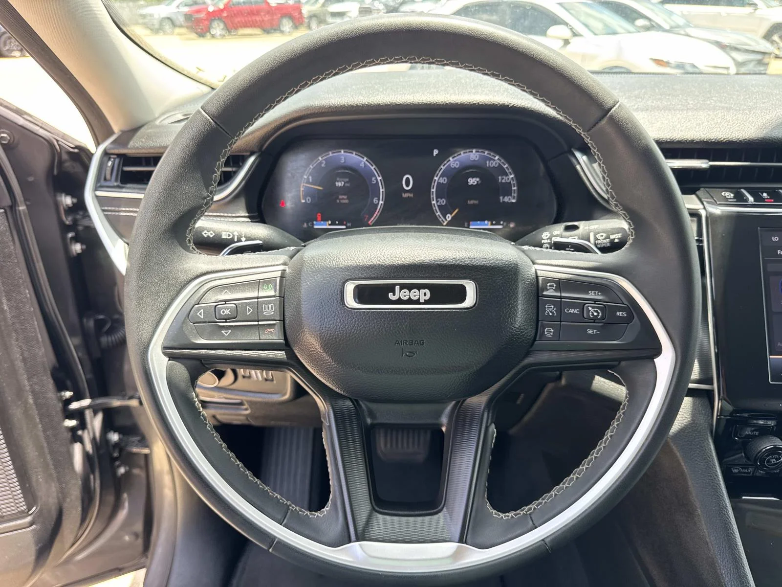 Used 2024 Baltic Gray Metallic Clearcoat Jeep Laredo image 21