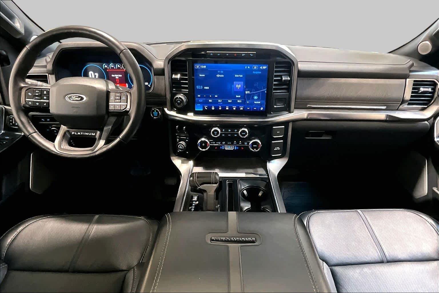Used 2023 Antimatter Blue Metallic Ford Platinum image 15