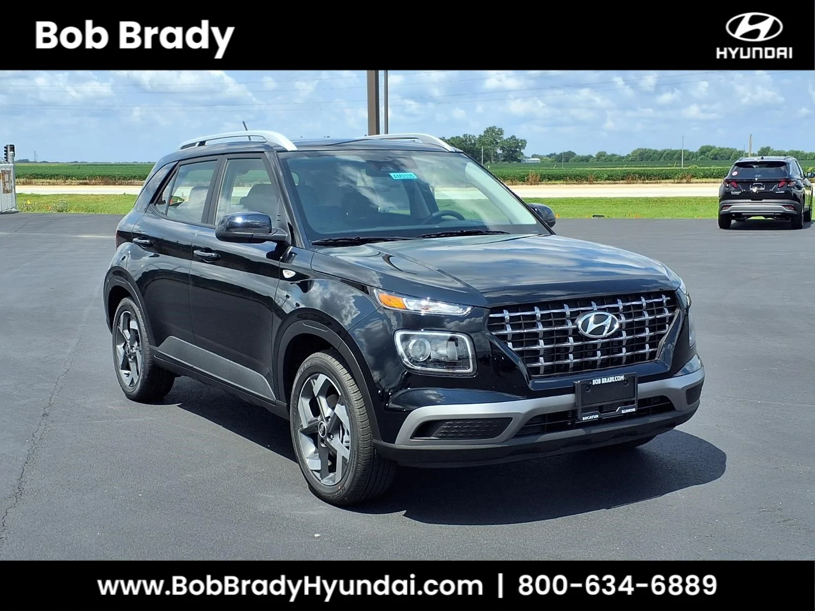 New 2026 Onyx Black Hyundai SEL image 1