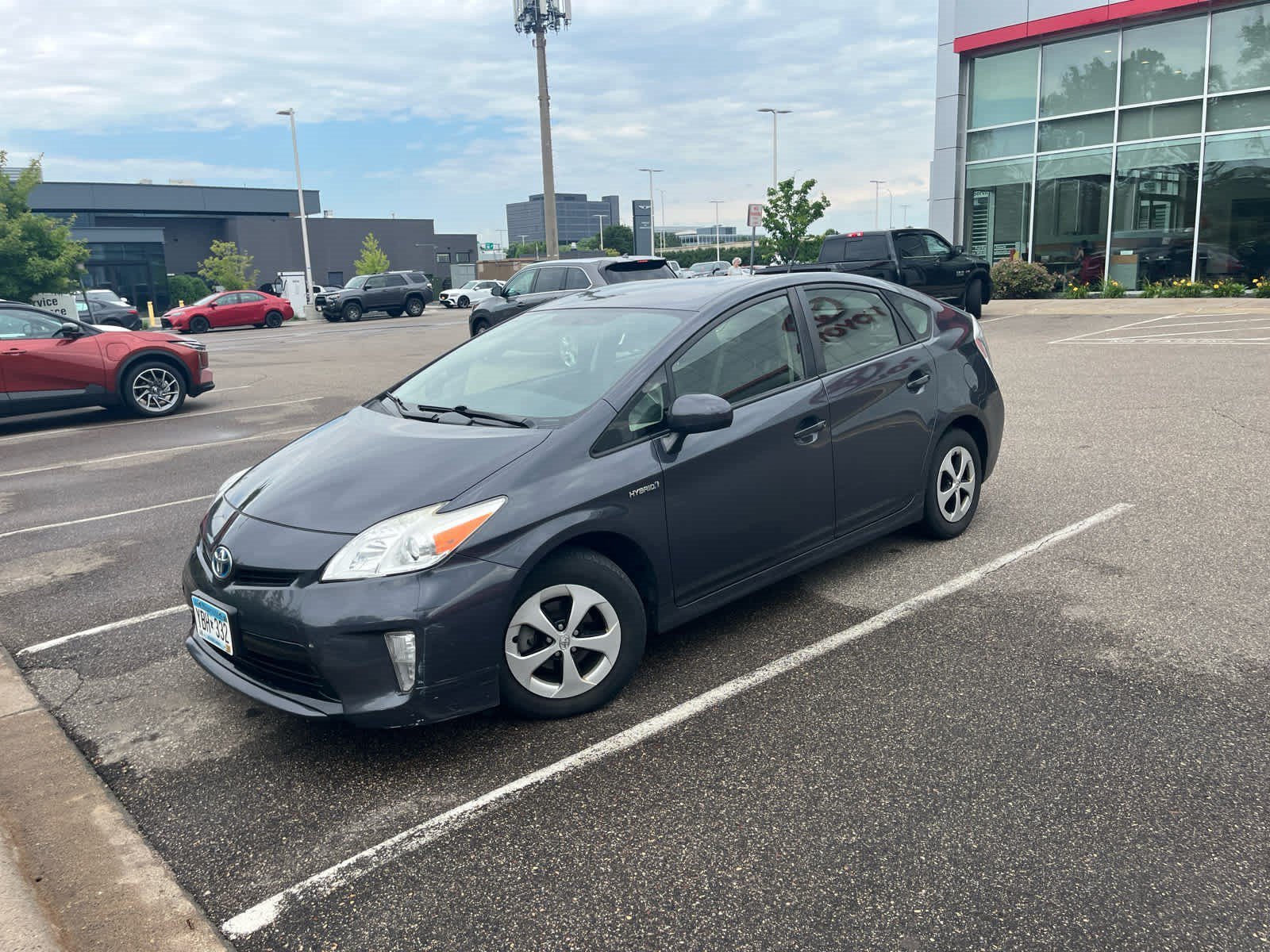 Used 2013 Winter Gray Metallic Toyota Two image 3