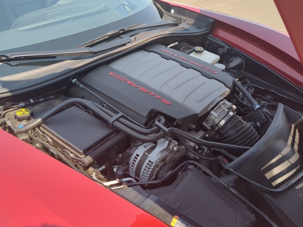 Used 2015 Crystal Red Tintcoat Chevrolet Stingray Z51 image 19