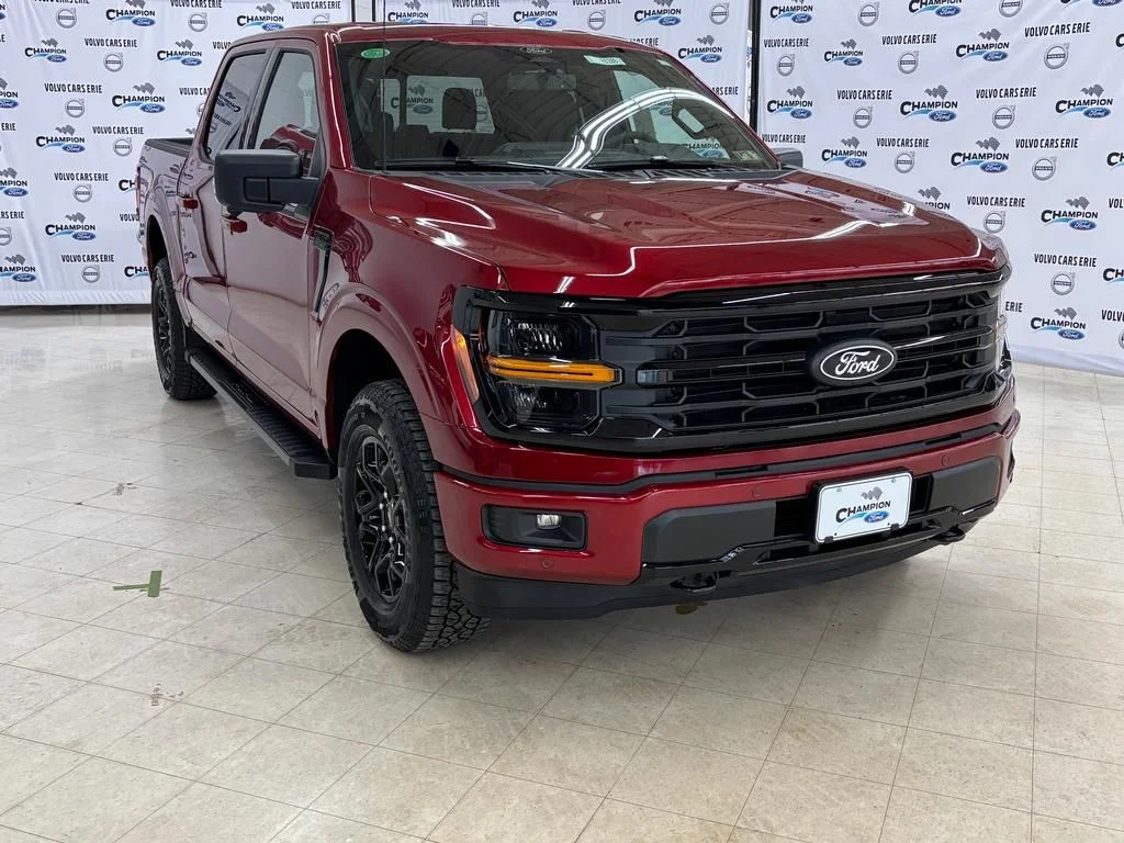 New 2026 Ruby Red Metallic Tinted Clearcoat Ford XLT image 1