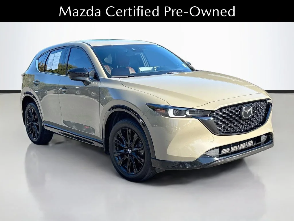Certified Used 2024 Sand Metallic Mazda 2.5 Carbon Turbo image 1