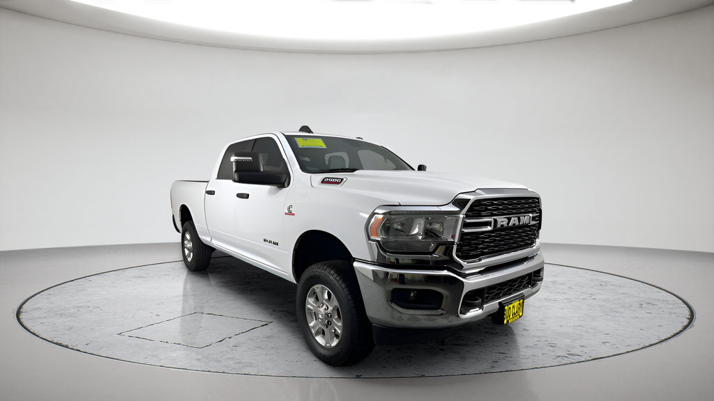 Used 2024 Bright White Clearcoat Ram Big Horn image 1
