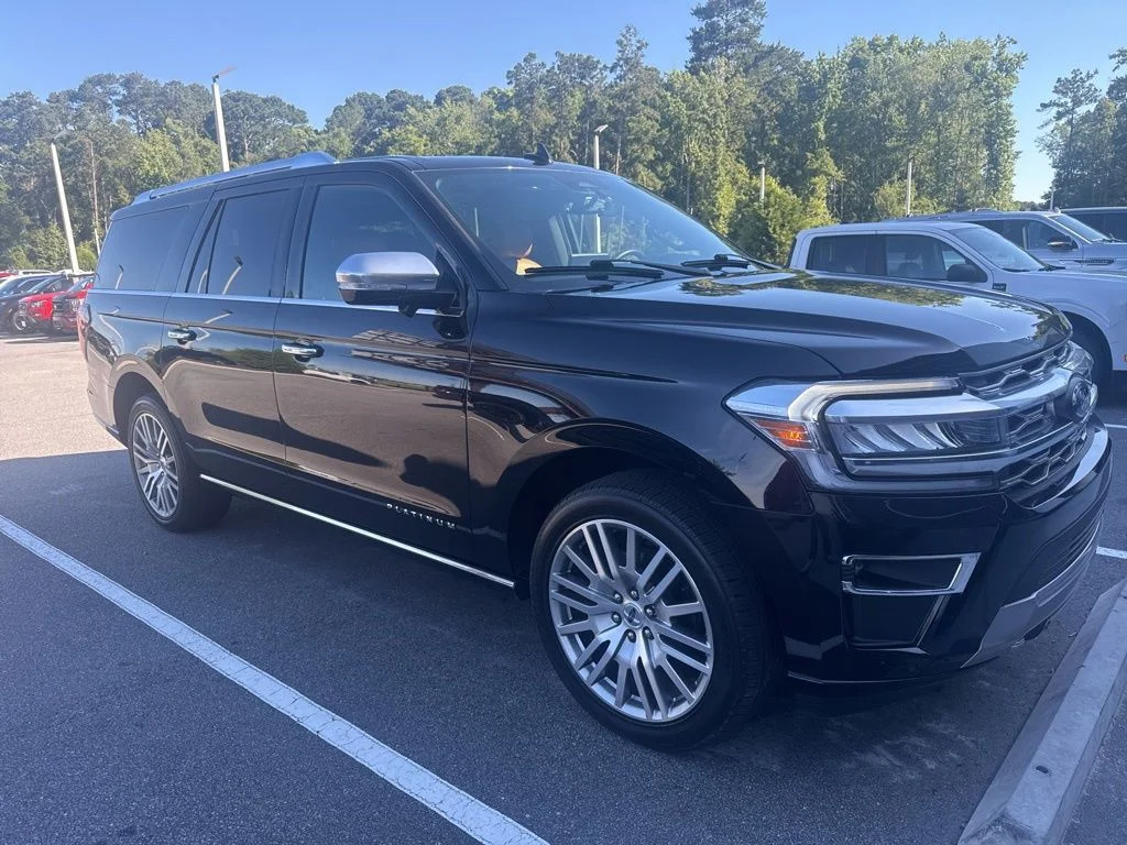 Used 2023 Agate Black Metallic Ford Platinum image 1