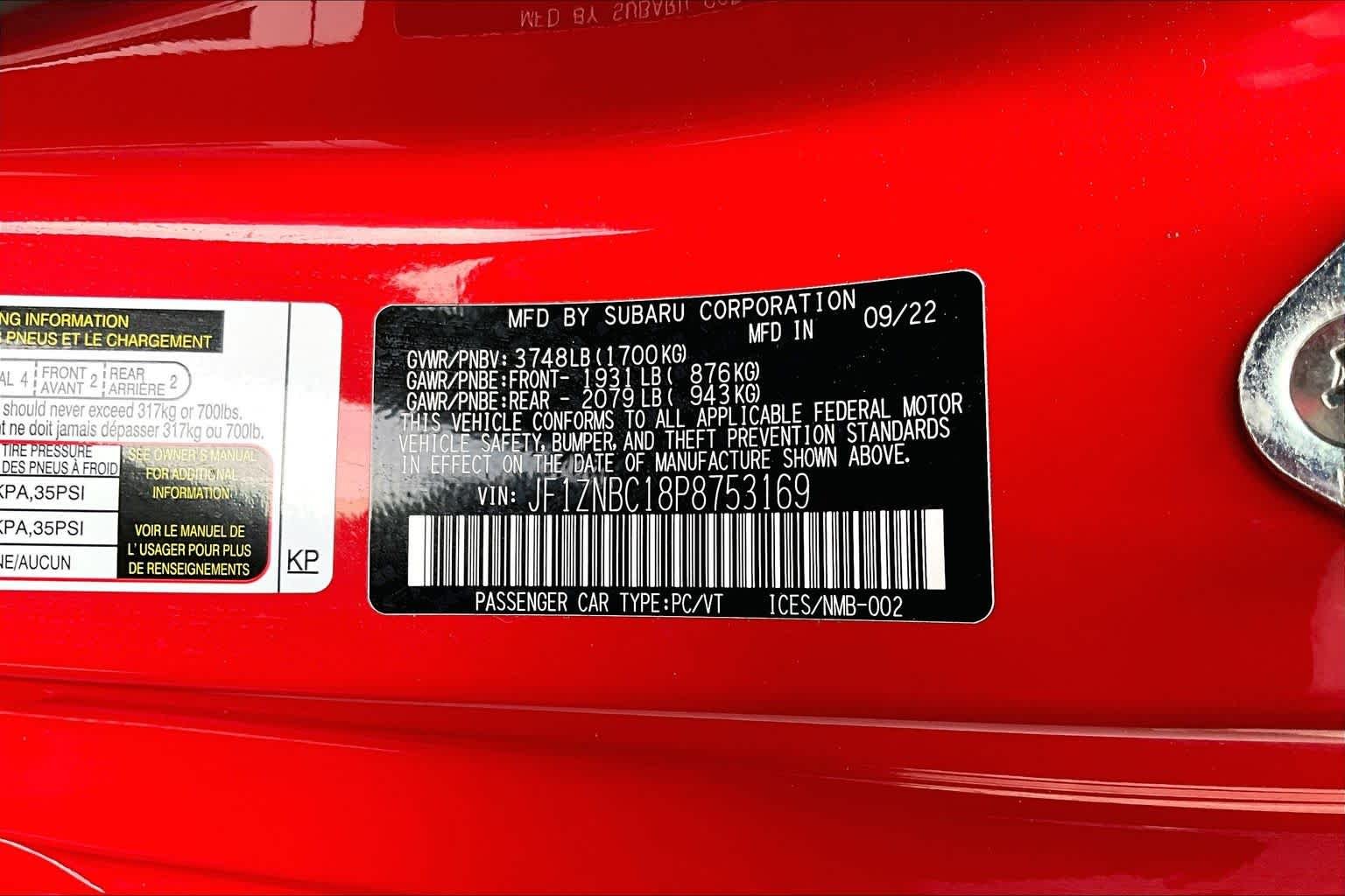 Used 2023 Track bRed Toyota  image 32
