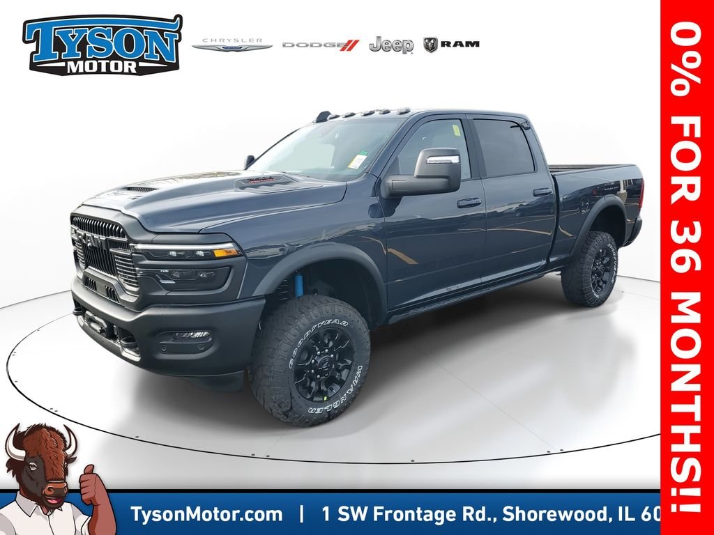 New 2026 Forged Blue Metallic Exterior Paint RAM Power Wagon image 2