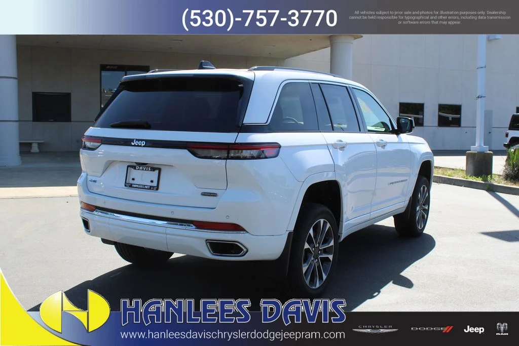 New 2023 White Jeep Overland 4xe image 7