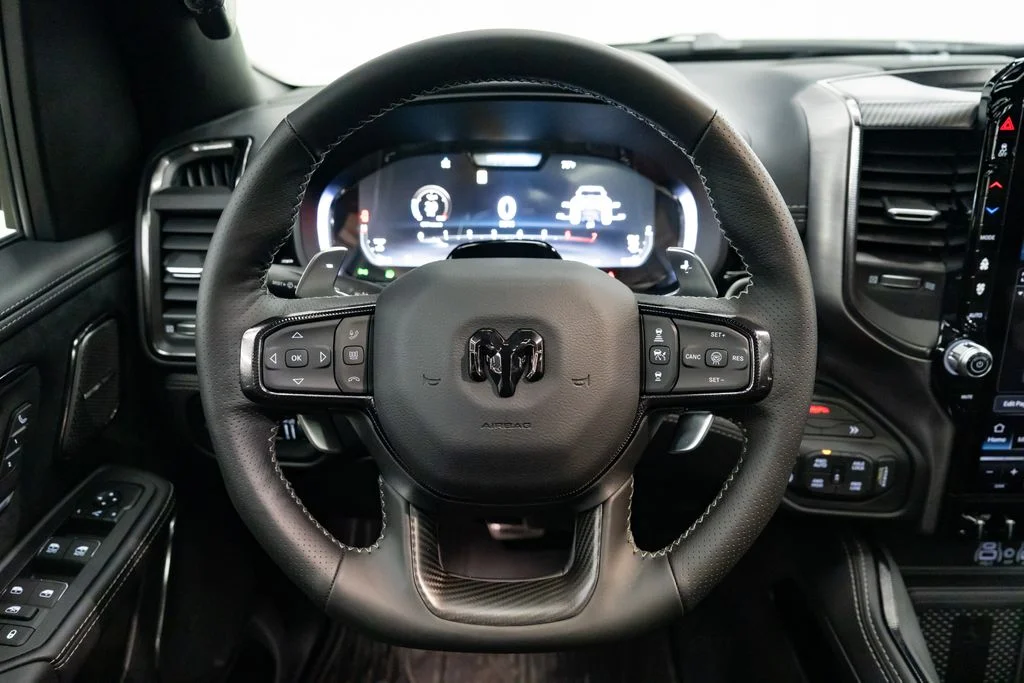 New 2026 Diamond Black Crystal Pearl-Coat Exterior Paint RAM RHO image 16