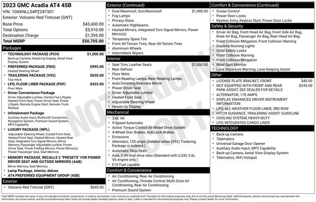 2023 GMC Acadia AT4 AWD's photo