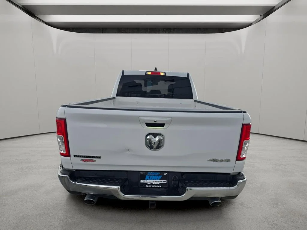 Used 2022 Bright White Clearcoat Ram Big Horn image 4