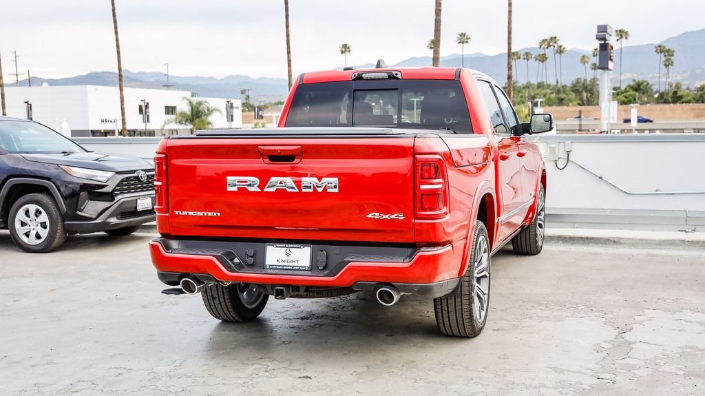 New 2026 Molten Red Pearlcoat Ram Tungsten image 9
