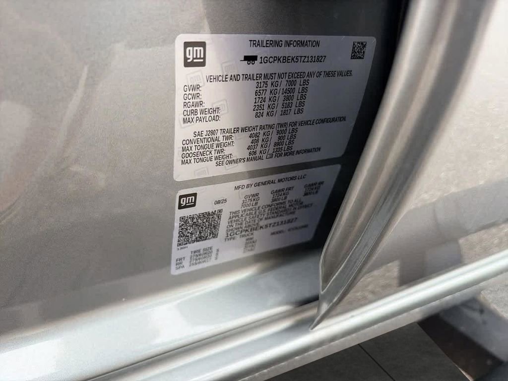 Used 2026 Sterling Gray Metallic Chevrolet Custom image 27