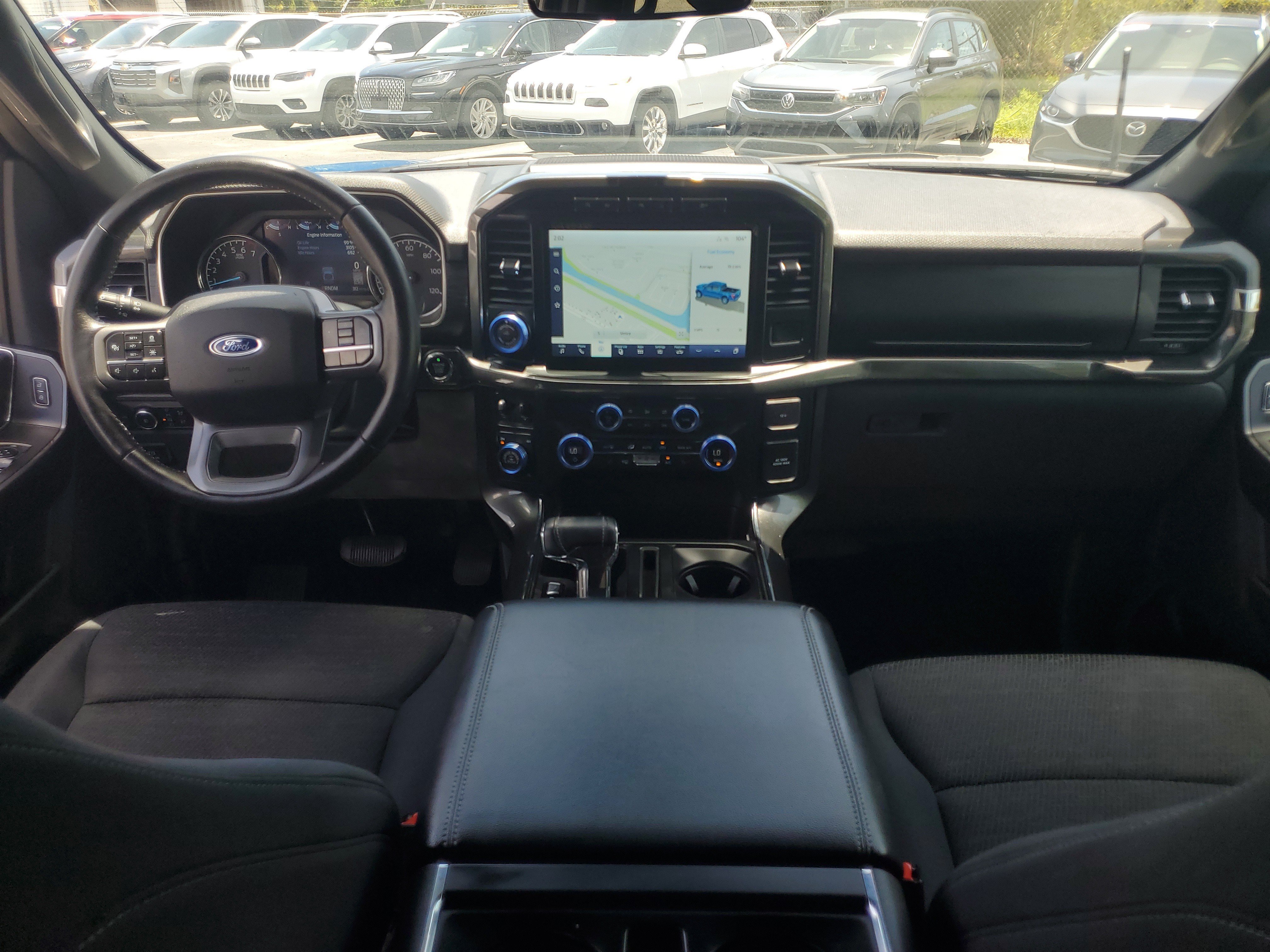 Used 2021 Blue Metallic Ford XLT image 17