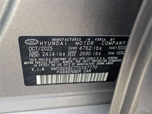 New 2026 Silver Genesis 2.5T PRESTIGE image 13
