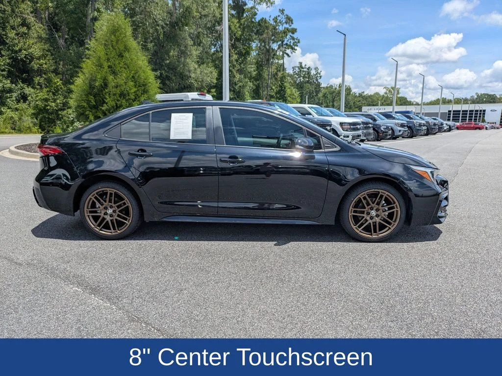 Certified Used 2024 Midnight Black Metallic Toyota SE Nightshade image 3