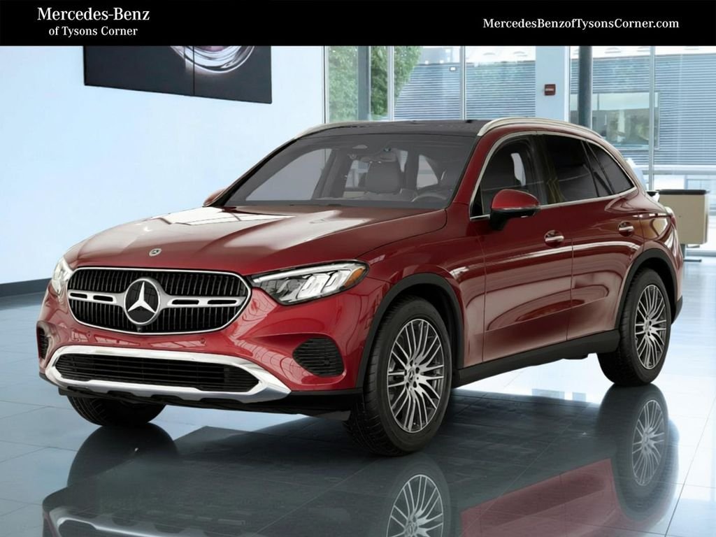 New 2026 MANUFAKTUR Patagonia Red Metallic Mercedes-Benz GLC 300 image 1