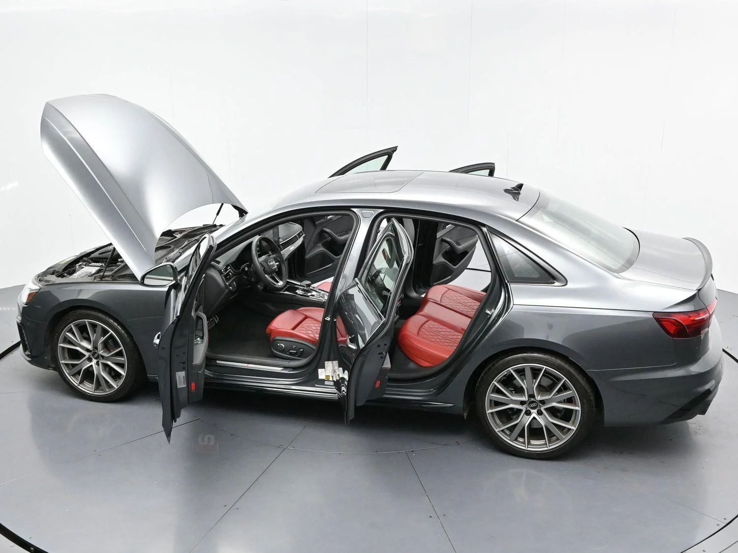 Used 2024 Daytona Gray Pearl Effect Audi Premium Plus image 42