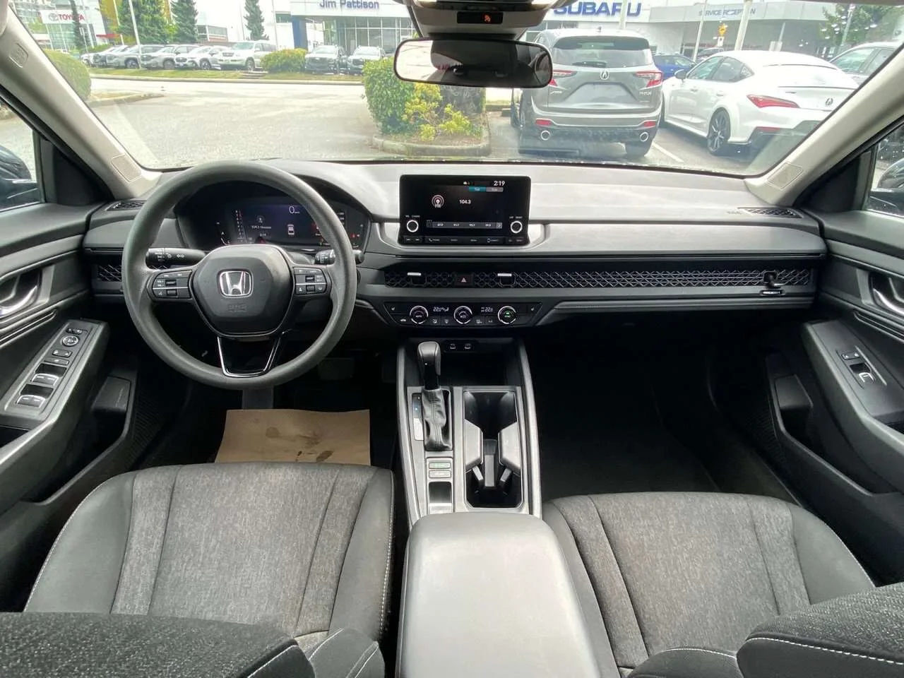Used 2024 Crystal Black Pearl Honda EX CVT Sedan Certified Pre-Owned   No Accident   O image 14